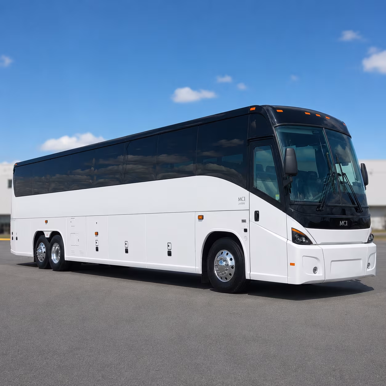 bloomfield charter bus rental exterior
