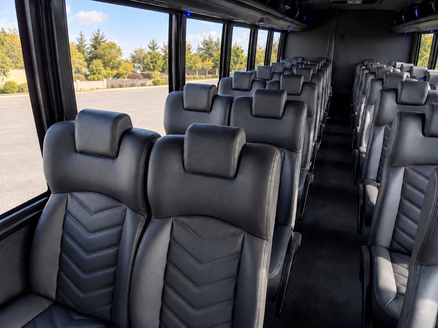 bloomfield employee transportation onboard seating